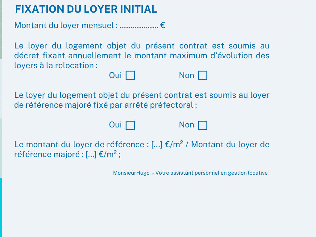 Fixation Loyer Précis Bail Location Meublée