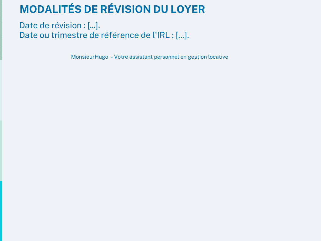 Révision Loyer Location Meublée